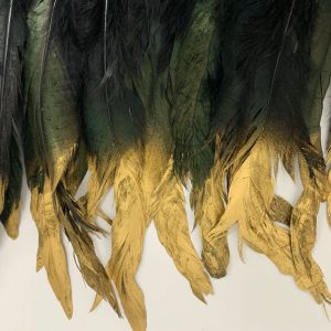 Galon Plumas Negro